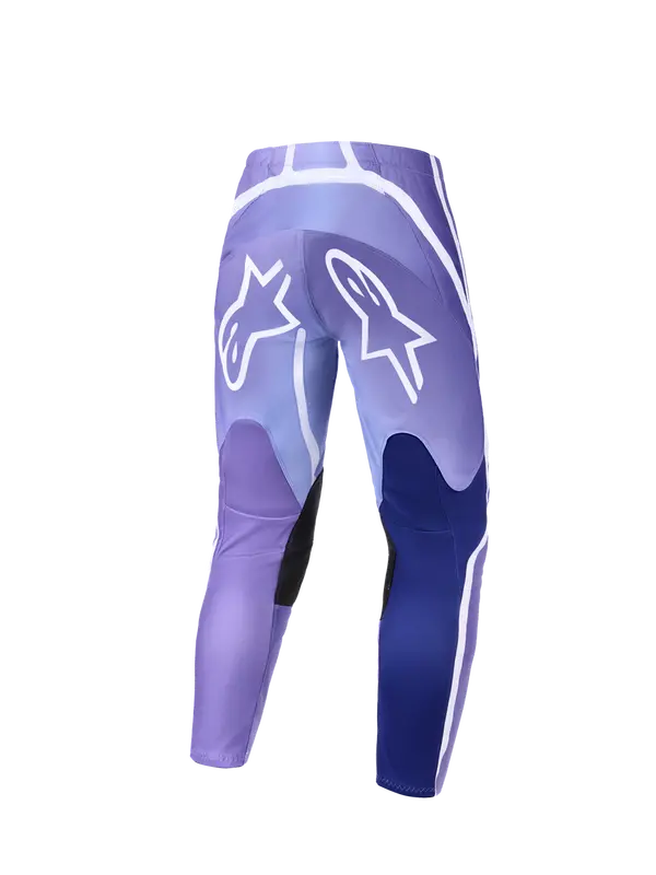 Pantalon Alpinestars 4W Fluid Apex violet/blanc - vue 2
