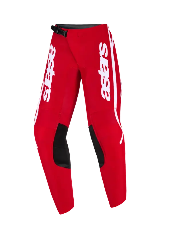 Pantalon Alpinestars Youth Fluid Apex rouge/blanc