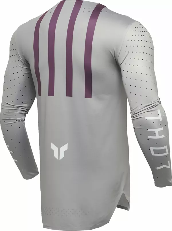 Jersey THOR Sportmode Flite gris/pourpre MD - vue 2