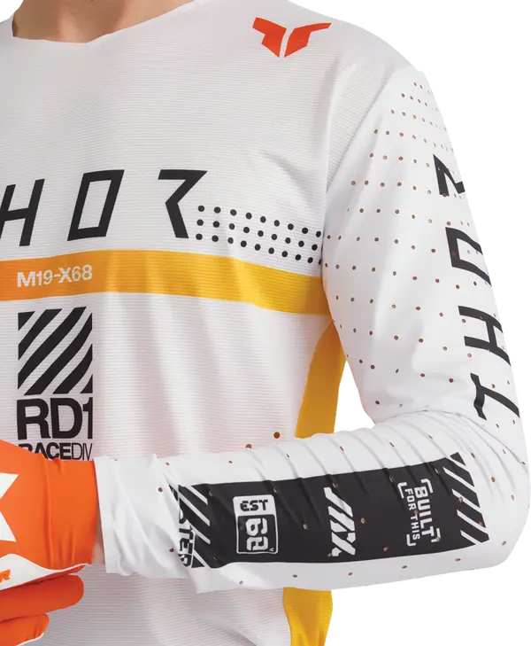 Jersey THOR Sportmode synthétique blanc - vue 5