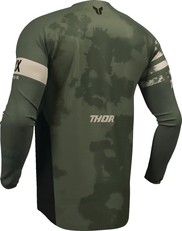 Jersey THOR Launchmode Bleach noir et couleur - vue 2