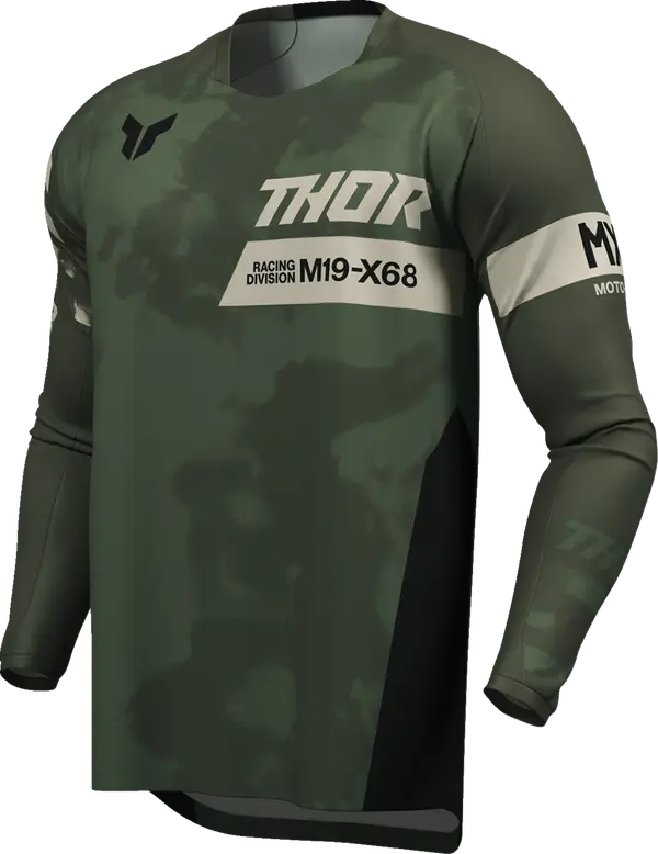 Jersey THOR Launchmode Bleach noir et couleur - vue 3