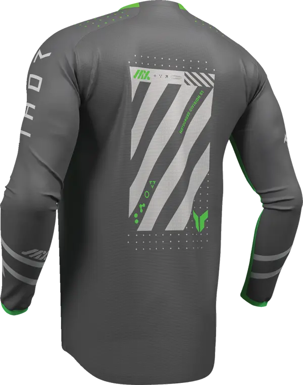 Jersey THOR Launchmode Futura Charcoal - vue 2