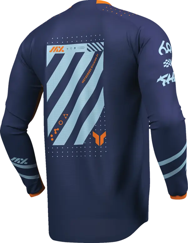 Jersey Thor Launchmode Futura noir/or - vue 4