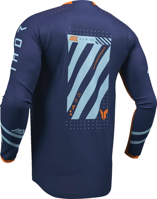 Jersey THOR Launchmode Futura noir/or - vue 2