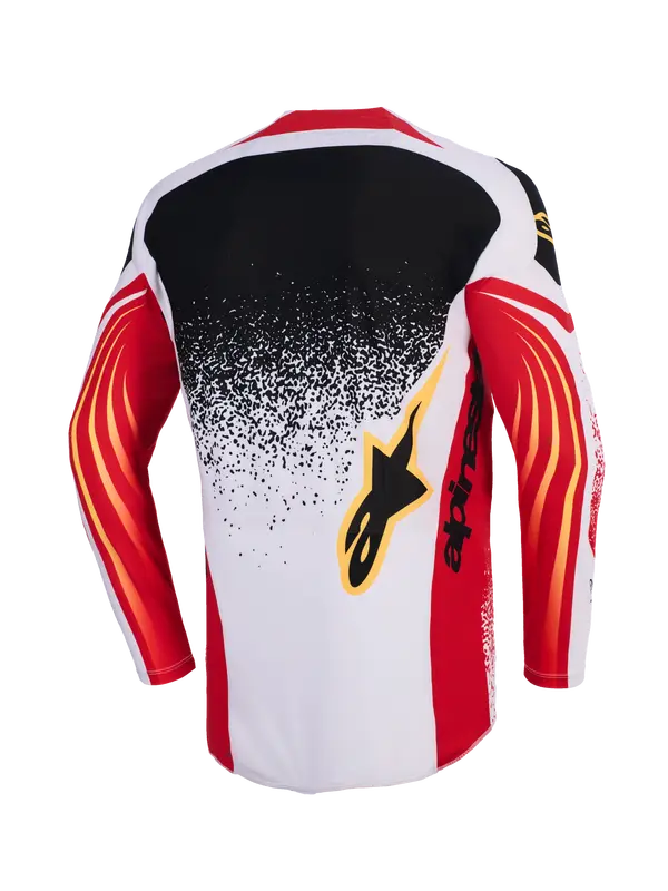 Jersey Alpinestars Techstar Nomur Gris/Rouge - vue 2