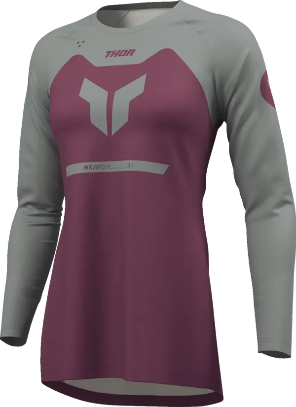 Jersey femme THOR Ridemode Menace Pur - vue 4