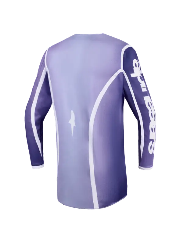 Jersey Alpinestars 4W Fluid Apex violet/blanc - vue 2