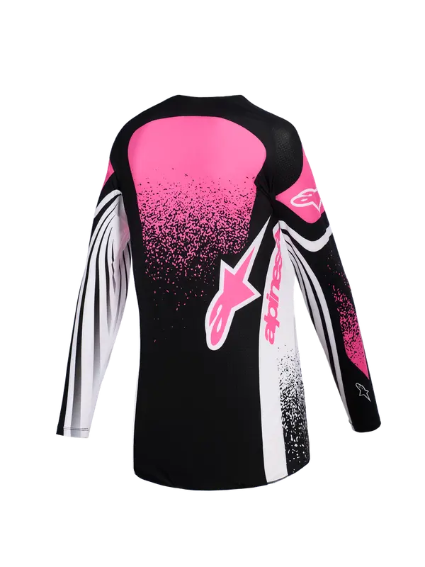 Jersey Alpinestars 4W Techstar Nomur noir/blanc - vue 2