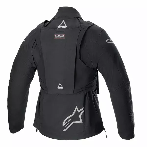 Veste moto Alpinestars Techdura noir/argent XL - vue 4