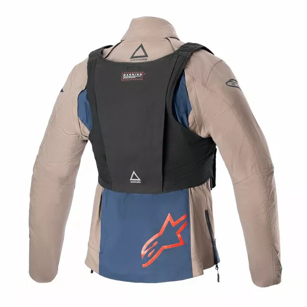 Veste moto Alpinestars Jacket Techdura BRW/NV XL - vue 4