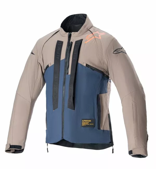 Veste moto Alpinestars Jacket Techdura BRW/NV XL - vue 6