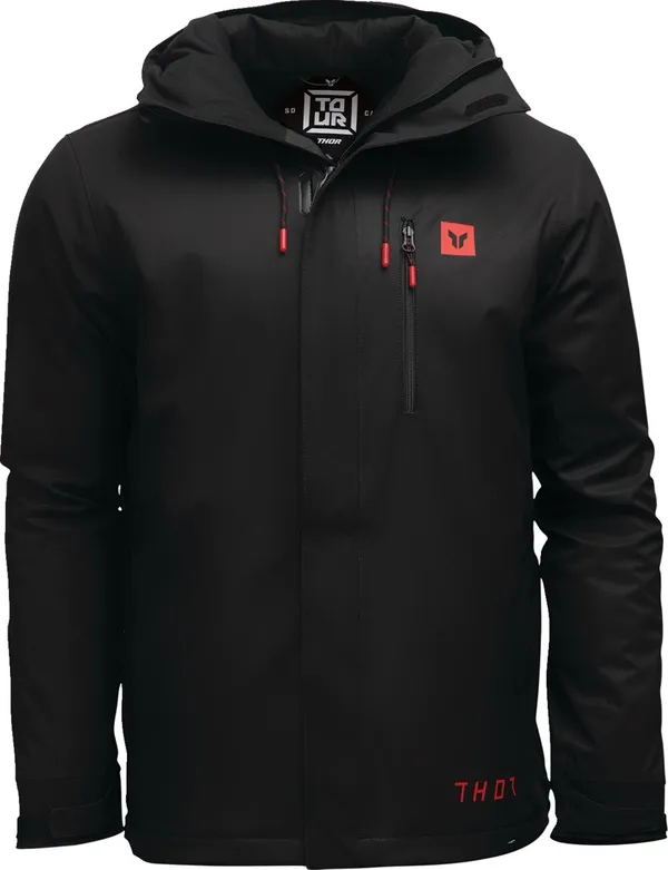Veste moto THOR Jacket Tour black XL - vue 3