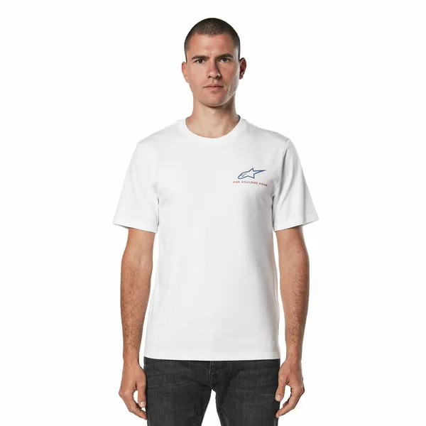 T-shirt Alpinestars Sparky blanc L - vue 4