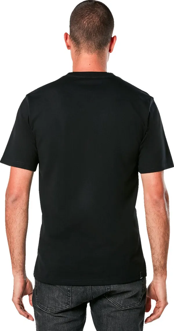 T-shirt manches courtes Alpinestars Casuals Ageless 2.0 noir/blanc - vue 3
