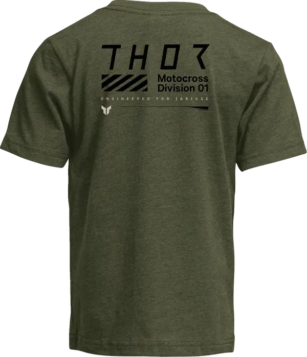 T-shirt enfant THOR Stamp olive SM - vue 2