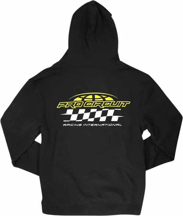 Pro Circuit Zip Hoodie Racer Noir Taille L - vue 2