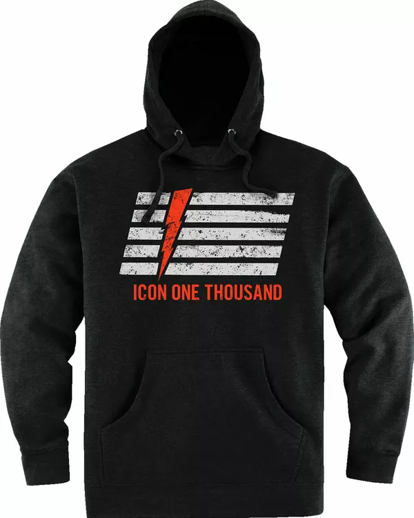 Sweat-shirt ICON Hoody Intercept 93 noir LG