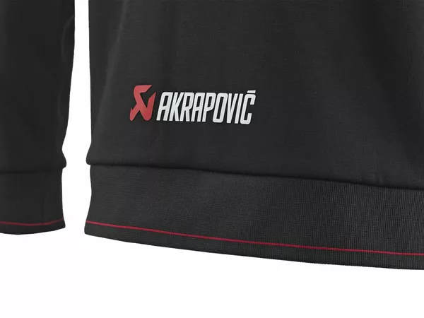 Sweat-shirt à zip Akrapovic noir femme M - vue 4