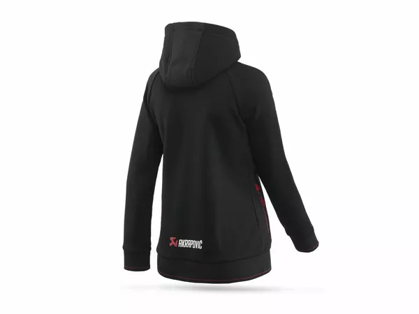 Sweat-shirt à zip Akrapovic noir femme M - vue 5