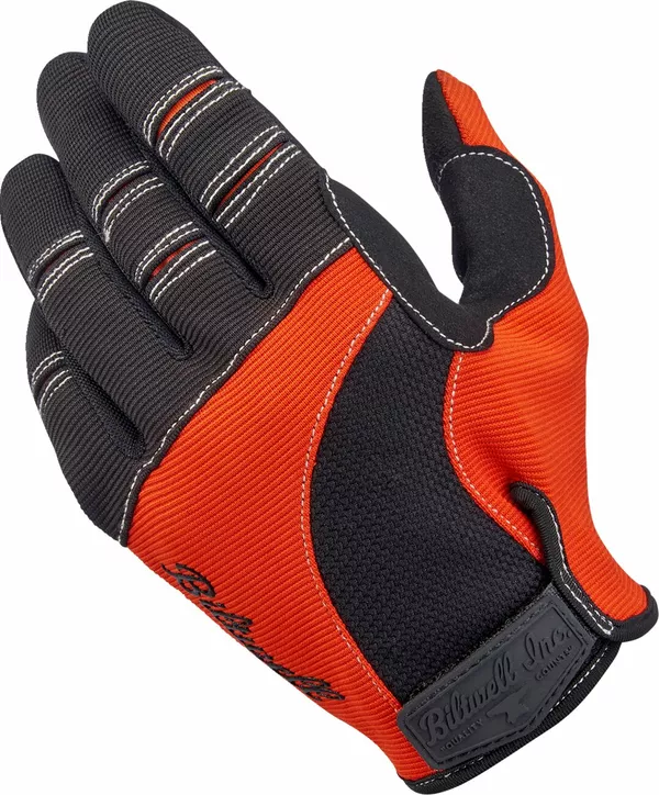 Gants de route Biltwell org/blk SM