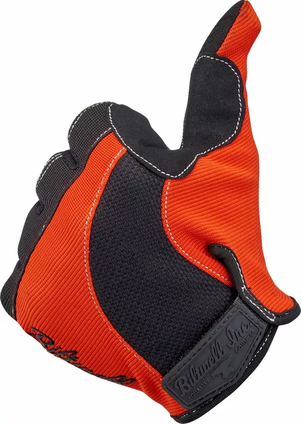 Gants de route Biltwell org/blk SM - vue 4