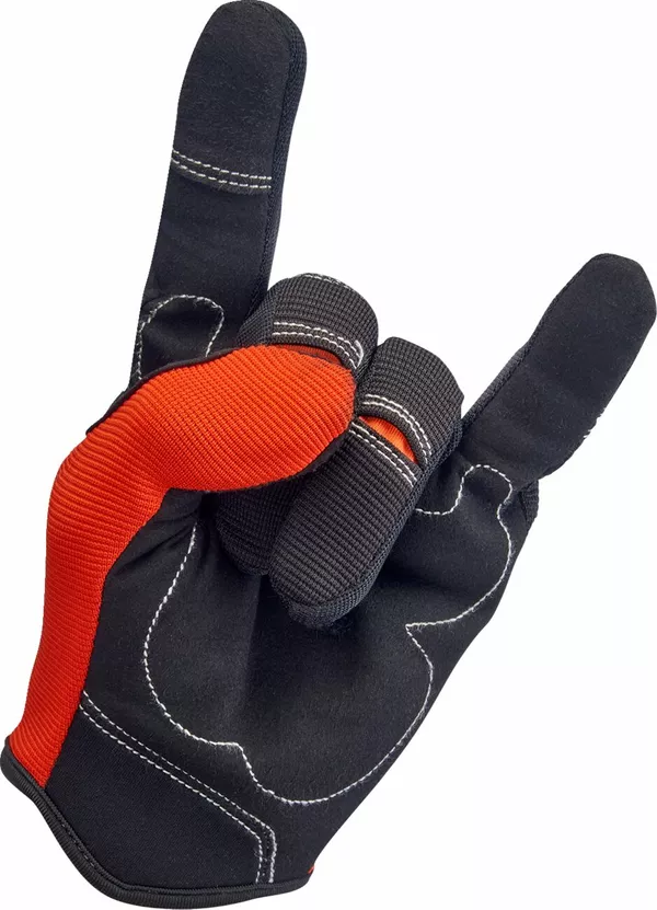 Gants de route Biltwell org/blk SM - vue 6