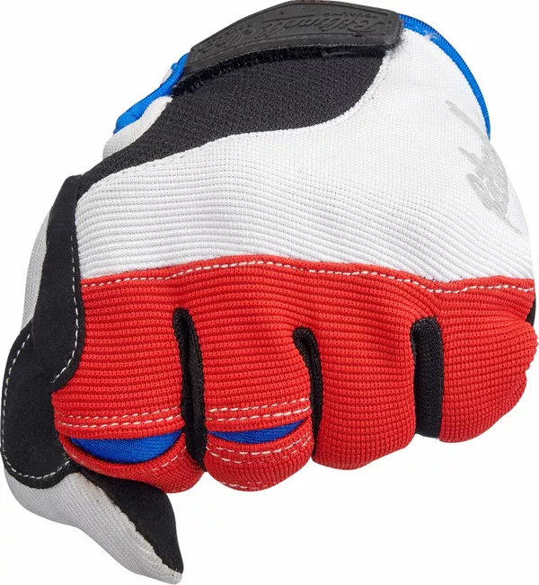 Gants de route Biltwell rouge/blanc/bleu XXL - vue 4