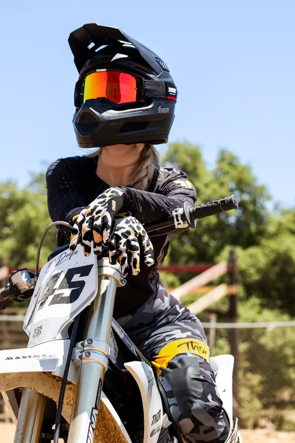 Gants femme Thor Sportmode Cheetah - vue 4
