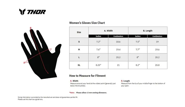 Gants femme Thor Sportmode Cheetah - vue 5