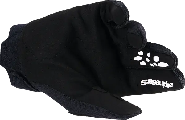 Gants Alpinestars Youth Full Bore V2 noir/blanc - vue 2