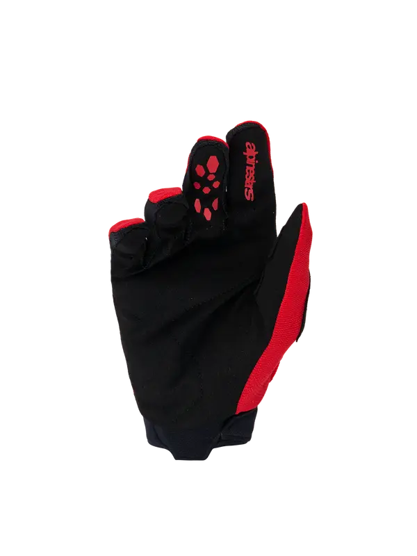 Gants de cross Alpinestars Youth Full Bore V2 rouge/bleu - vue 2