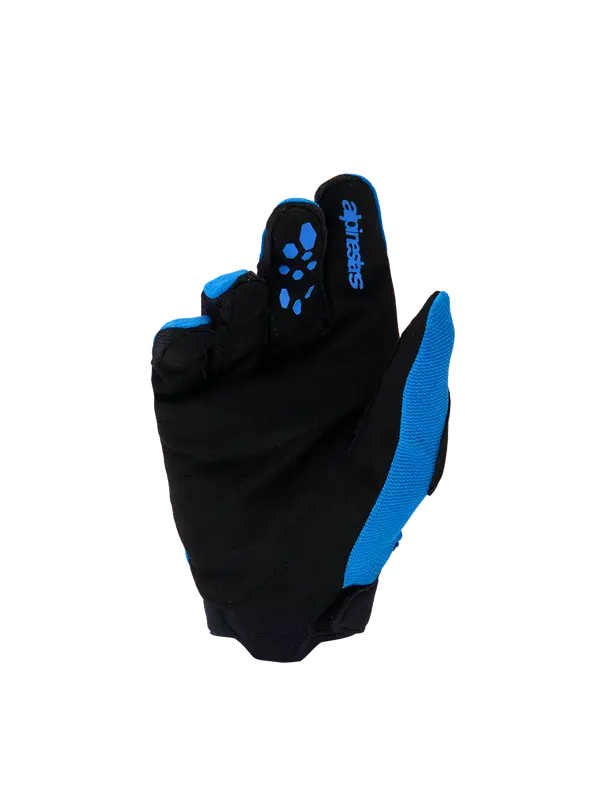 Gants Alpinestars Youth Full Bore V2 Bleu/Noir - vue 2
