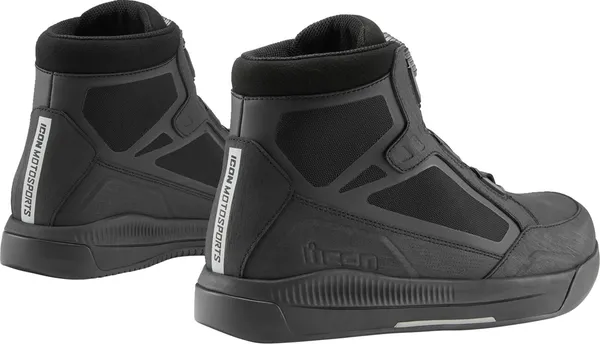 Bottes moto ICON Patrol 3 WP CE noires taille 14 - vue 3