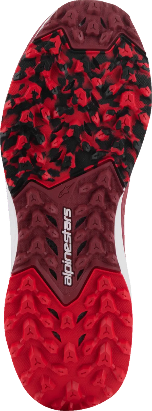 Chaussures moto Alpinestars Shoes Meta XR V2 brrd/dkrd/wh - vue 4