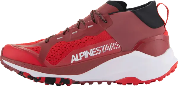 Chaussures moto Alpinestars Shoes Meta XR V2 brrd/dkrd/wh - vue 6