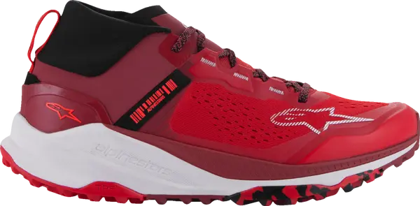 Chaussures moto Alpinestars Shoes Meta XR V2 brrd/dkrd/wh - vue 8
