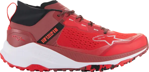 Alpinestars Shoes Meta XR V2 Brrd/Dkrd/Wh - vue 5