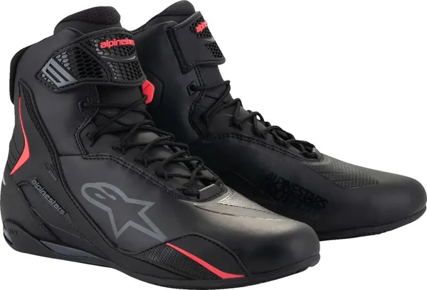 Chaussures moto Alpinestars Stella Faster V4 noir/rose