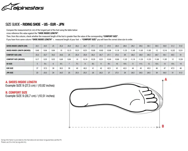 ALPINESTARS Chaussure Stated noir/gris/blanc 95 - vue 8