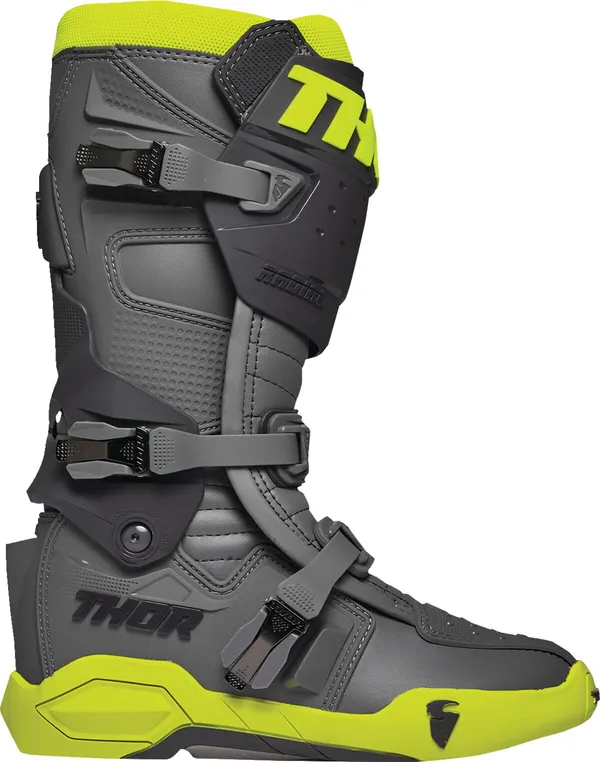 Botte Radial Gris/Fluorescent Jaune 14 THOR - vue 3