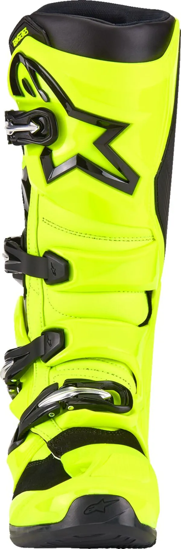Alpinestars Tech 7 jaune fluo noir - vue 3