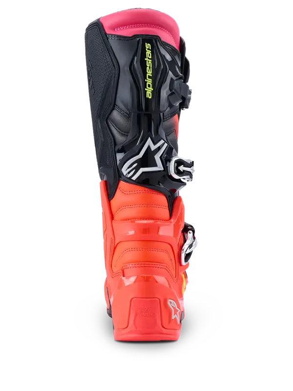 Alpinestars Tech 7 BLK/RD Fluo/Pink - vue 2