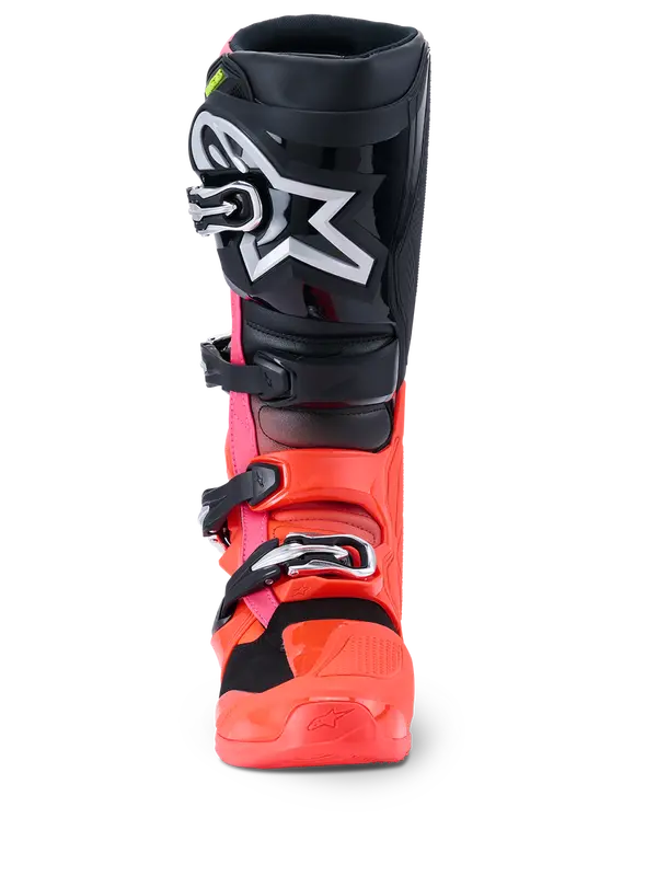 Alpinestars Tech 7 BLK/RD Fluo/Pink - vue 7