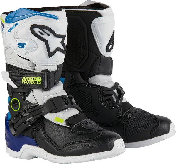 Alpinestars Boot T3S Kids Blanc/Noir/Bleu 12