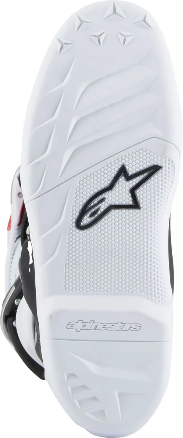 Bottes moto Alpinestars Tech 7S blanc/noir/arc-en-ciel taille 7 - vue 4