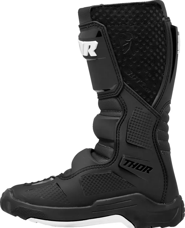 Bottes moto THOR Youth Blitz XR noires/blanches taille 6 - vue 3