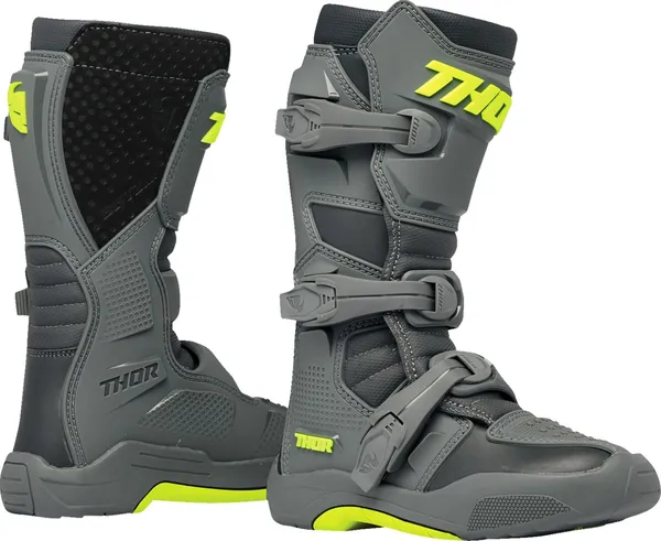 Bottes Thor Youth Blitz XR gris/charcoal 5