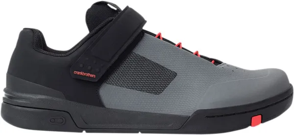 Crank Brothers Shoe Stamp SPD Gris/Rouge Taille 8.5 - vue 2