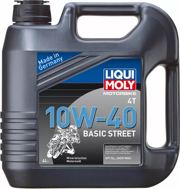 Liqui Moly Huile moteur 4T 10W-40 Basic Street 4L